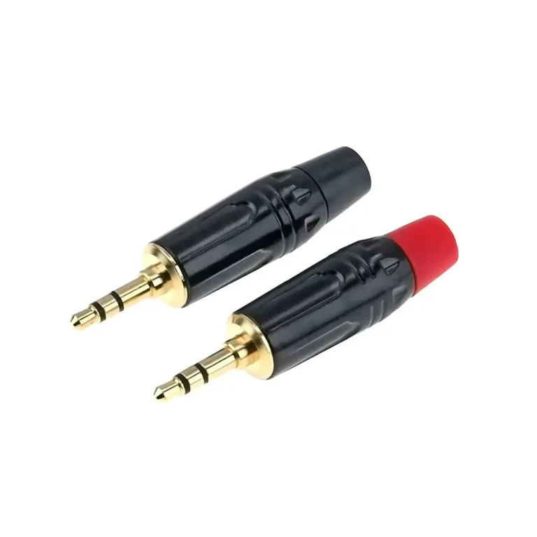Audio Jack TRS Plugs 3.5mm 0.125 inch 3 Pole Stereo Connector