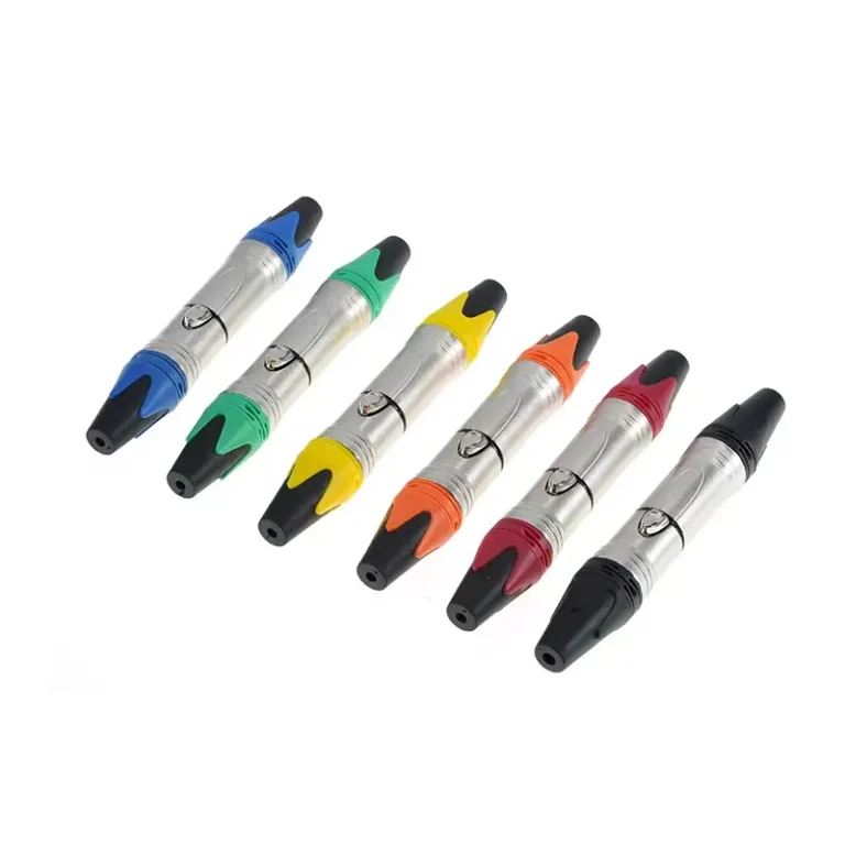 Neutrik Style Audio Cannon colorful 3 Pin 4 Pin 5 Pin 6 Pin Male and Female Speaker XLR Connector