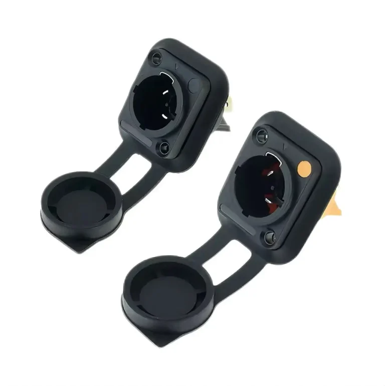 PowerCon Chassis Waterproof 3 Pins Male Socket Power Connector NAC3MPX