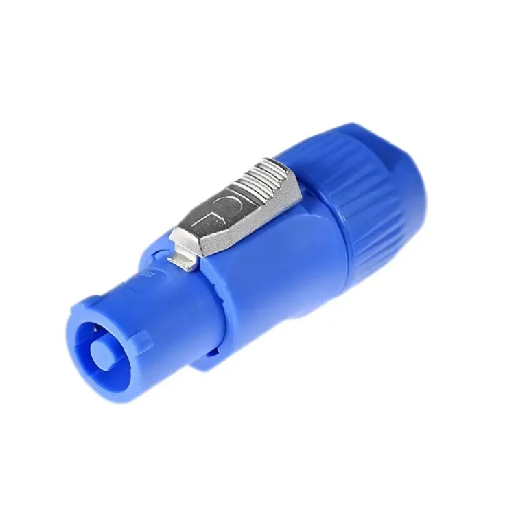 PowerCon Waterproof 3 Pins Female Plug Power Connector Bule NAC3FCA