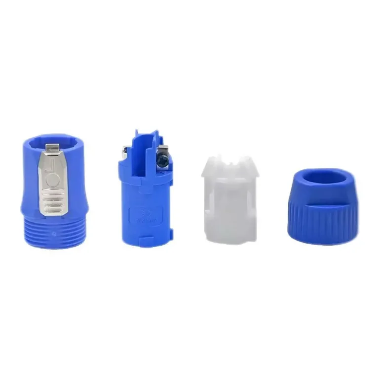 PowerCon Waterproof 3 Pins Female Plug Power Connector Bule NAC3FCA Exploded Part