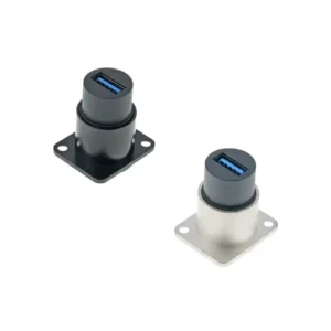 USB3.0 Socket D Type Fixed Flush Mount Adapter High Speed Data Transfer Compatible with USB Devices 4