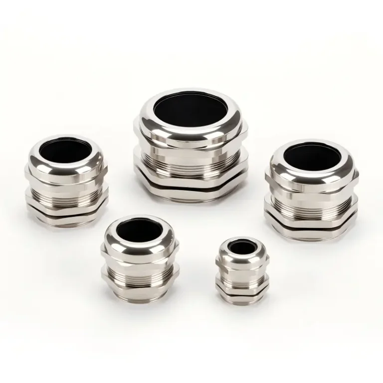 Waterproof brass nickel plated cable gland