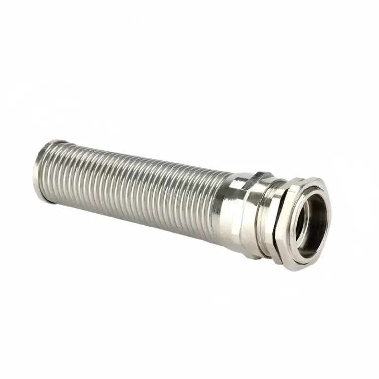 Waterproof brass nickel plated flexible cable gland