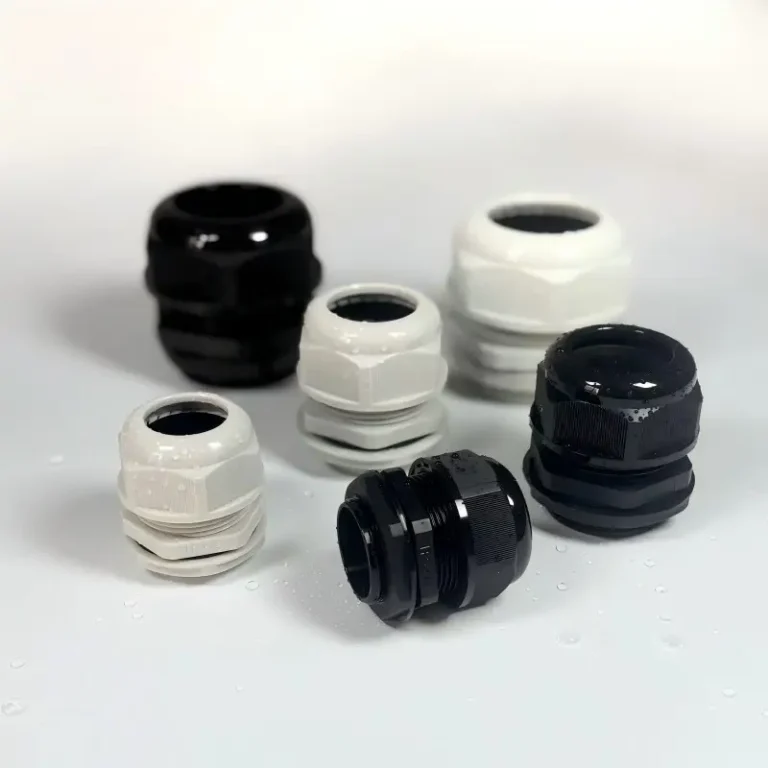 Waterproof nylon PA6 united structure cable gland