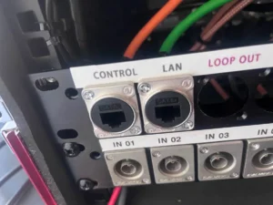 Rj45 Waterproof Connector in Cabinet