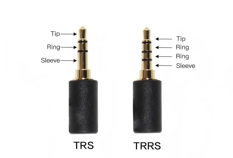 TRS vs TRRS Connector