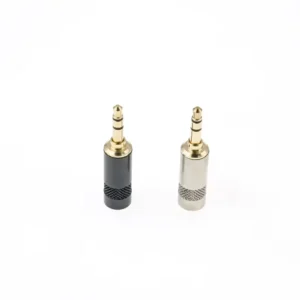 Audio Jack TRS Plugs 3.5mm 3-Pole Stereo Connector 4