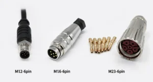 6 pin waterproof connector--M12、M16、M23