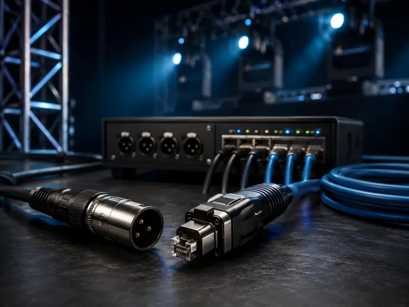DMX vs Art-Net vs sACN Lighting Protocols Compared