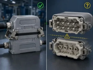 Heavy-duty connector hood and housing compatibility