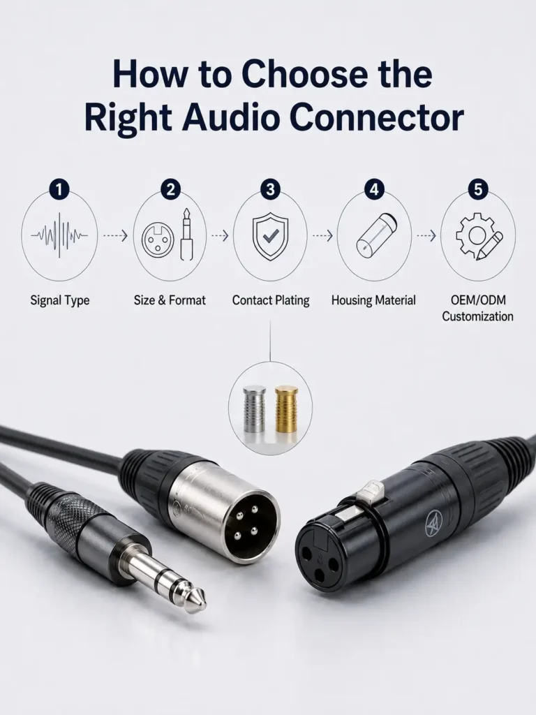 How to Choose the Right Audio Connector - Verchil