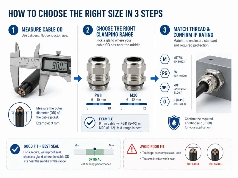 How to Choose the Right Size in 3 Steps