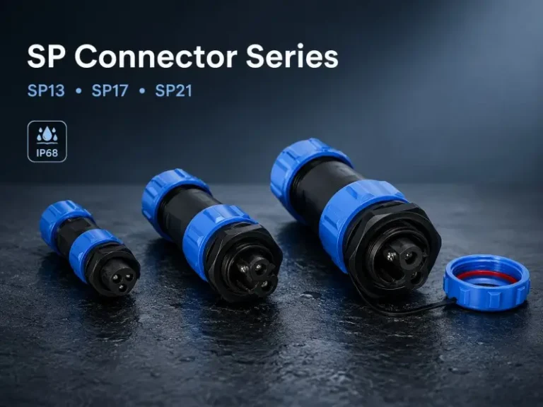 SP Connector Sizes SP13 vs SP17 vs SP21 Guide