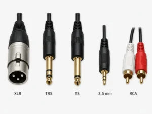 The Main Analog Audio Connector Types