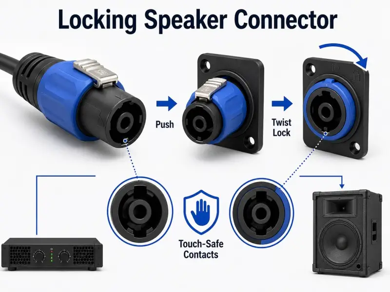 What Is a Speakon Connector