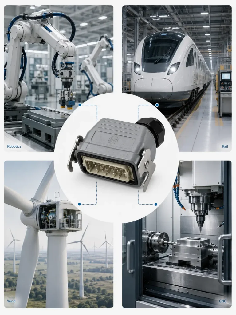 Where Heavy Duty Connectors Are Used
